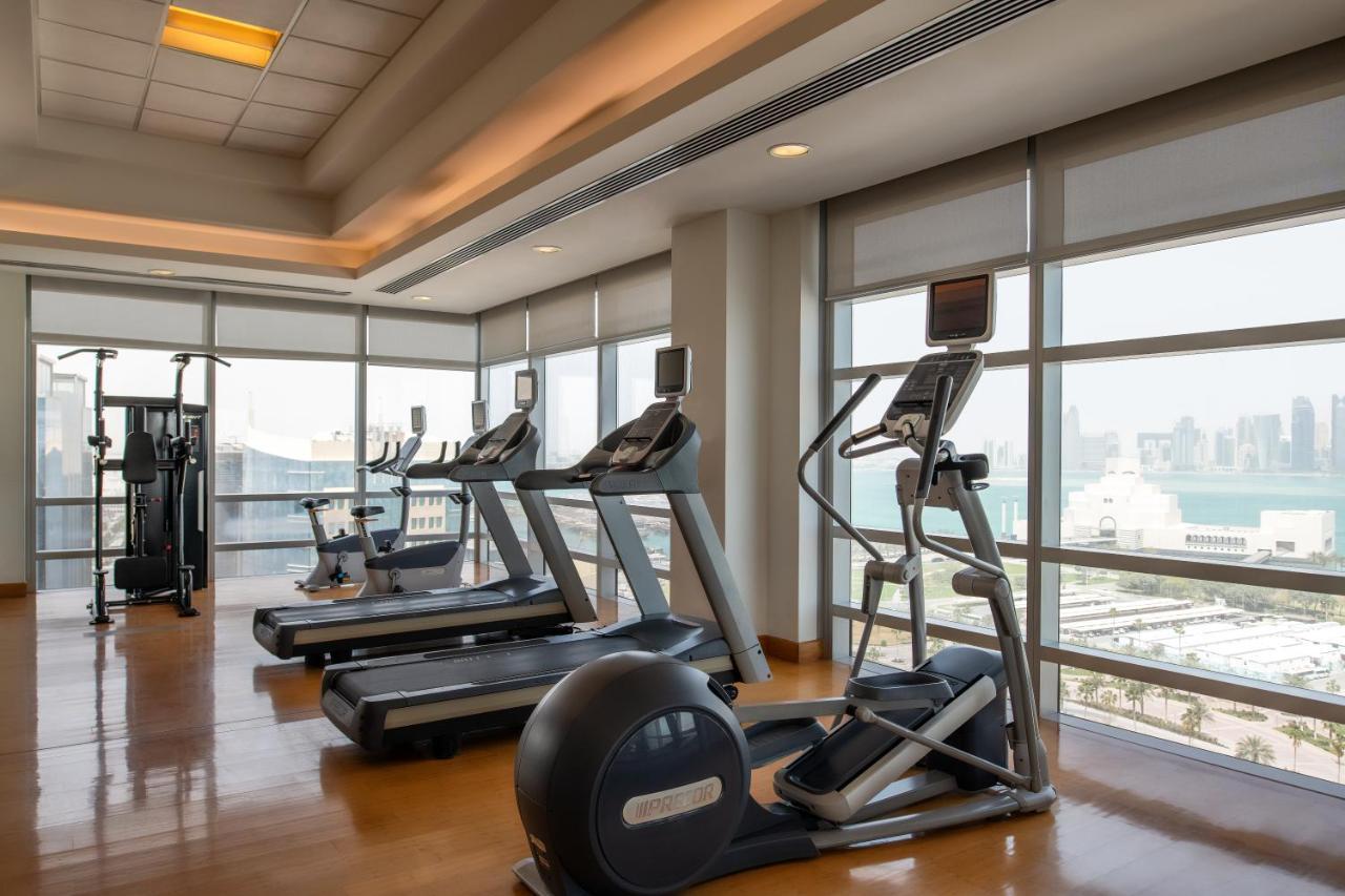 프레이저 스위트 도하 아파트 호텔 외부 사진 The gym at the hotel