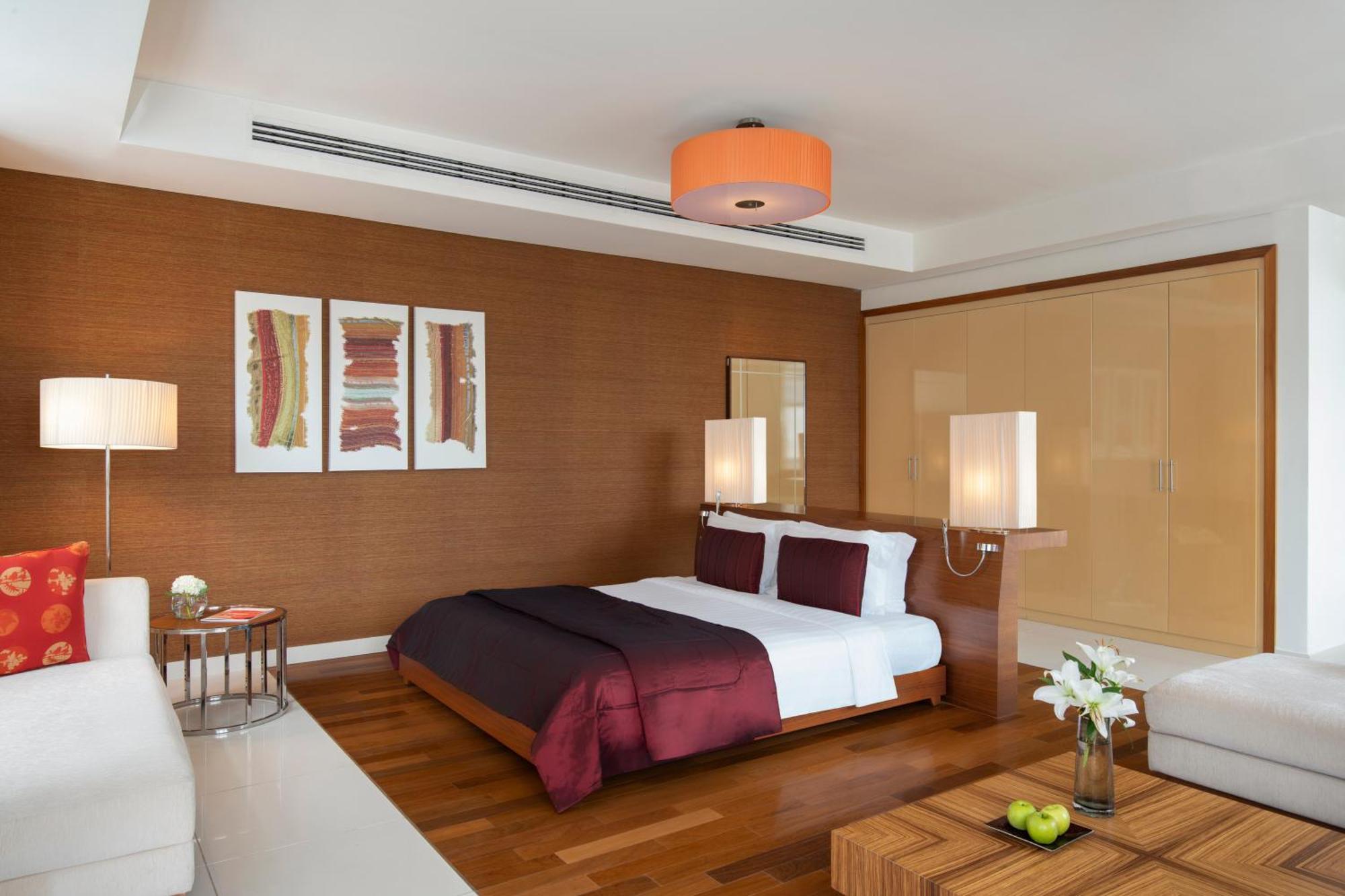프레이저 스위트 도하 아파트 호텔 외부 사진 A bedroom at the hotel